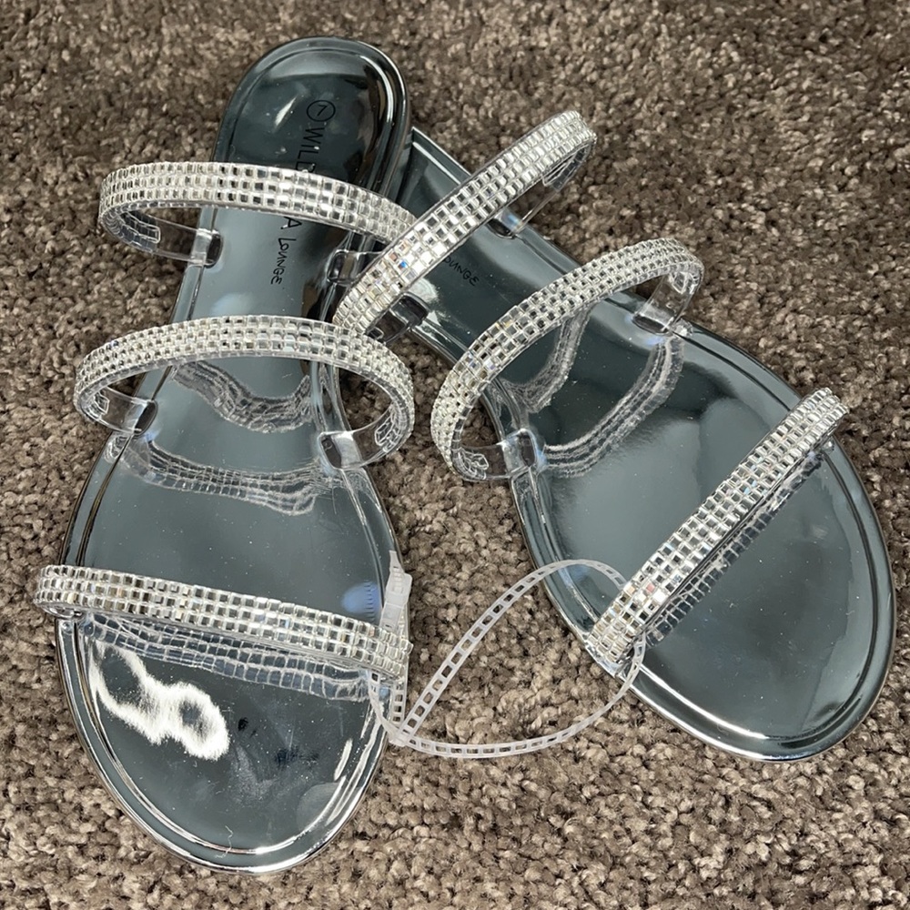 Jelly Rhinestone Slide - Picture 9 of 15